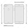 Появились «чертежи» смартфонов Apple iPhone 7 и iPhone 7 Plus