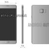 Опубликовано изображение смартфона Samsung Galaxy Note 7 с размерами