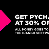 JetBrains и Django анонсировали 30% распродажу PyCharm, c передачей всех денег в фонд Django