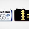 Samsung уже разработала дизайн слота, который позволит использовать и карты памяти microSD, и новые карты формата UFS