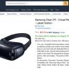 Начат прием заказов на гарнитуру виртуальной реальности Samsung Gear VR (2016)