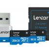 Объем карт памяти Lexar 633x microSDXC увеличен до 256 ГБ