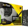 Zotac ограничилась лишь тремя моделями видеокарт GeForce GTX 1050 и GTX 1050 Ti