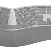 Беспроводная клавиатура Microsoft Surface Ergonomic Keyboard обшита алькантарой