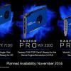 3D-карты серии AMD Radeon Pro WX предназначены для рабочих станций