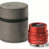 Объектив Leica APO-Summicron-M 50mm f/2 ASPH стал первым объективом Leica, окрашенным в красный цвет
