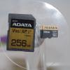 Adata показала карты памяти SDXC и microSDXC объёмом 256 ГБ, обеспечивающие скорость записи в 260 МБ/с