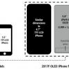 Общая диагональ дисплея смартфона iPhone 8 составит 5,8 дюйма, однако основной экран будет иметь диагональ 5,15 дюйма