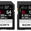 Карты памяти Sony SF-G UHS-II в режиме записи развивают скорость 299 МБ/с, в режиме чтения — 300 МБ/с