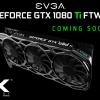 EVGA дразнит изображением 3D-карты GeForce GTX 1080 Ti FTW3 с системой охлаждения iCX