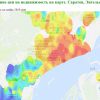 Статистика по стоимости недвижимости — визуализация на карте