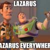 Lazarus вездесущий
