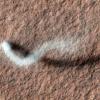 На Марсе возникает много смерчей