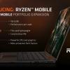 Гибридные мобильные процессоры AMD Ryzen будут ориентированы в основном на дорогие ноутбуки разных сегментов