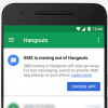 Google лишила приложение Hangouts поддержки SMS