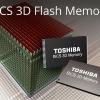 Компания Toshiba представила 96-слойную память 3D TLC NAND, выпуск которой она надеется начать в будущем году