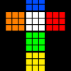 Flat Cubik (развертка кубика Рубика на плоскость)
