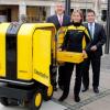 Почтовый робот DHL поставляет товары по Германии