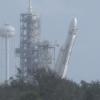 Фотогалерея дня: ракета-носитель Falcon Heavy установлена на стартовой площадке