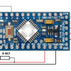 Контроллер Arduino с датчиком температуры и Python интерфейсом для динамической идентификации объектов управления