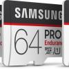 Карты памяти Samsung PRO Endurance предназначены для камер видеонаблюдения и видеорегистраторов