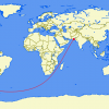 Учёные рассчитали самый длинный в мире прямой сухопутный маршрут: 11 241 км