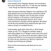 Павел Дуров: После обращения РКН, Apple заблокировала обновления Telegram по всему миру