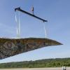Самый большой в мире бумажный самолет поднялся в воздух: видео