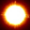 Загадочный свет вокруг новообразованной звезды, и что астрономы думают о нём