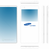 Samsung запатентовала смартфон со вторым экраном на задней панели