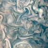 Новая фантастическая фотография облаков Юпитера