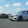 Mercedes-AMG E63 S и GT R сравнили в дрэг-гонке