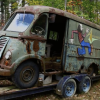 Старый гастрольный фургон группы Aerosmith нашли в лесу