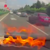 У китаянки в автомобиле взорвался iPhone