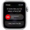 Функция обнаружения падения в Apple Watch 4 отключена по стандарту