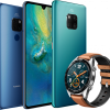 Флагманы Huawei Mate 20 и Mate 20 Pro красуются на новом изображении вместе с часами Huawei Watch GT. Новые детали