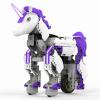 Робот UnicornBot имеет фиолетовый хвост и программируемый рог