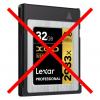 Под маркой Lexar больше не будут выпускаться карты памяти XQD