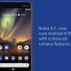 Смартфон Nokia 6.1 обновили до Android 9.0 Pie