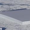NASA рассказало о происхождении необычного прямоугольного айсберга