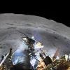 Первый панорамный снимок обратной стороны Луны