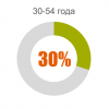 35% аудитории рунета вообще не используют компьютер для интернета