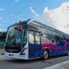 В Сингапуре представлен первый полноразмерный самоуправляемый электробус