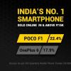 Бюджетный флагман Xiaomi Pocophone F1 стал лидером онлайн-продаж в Индии, но с оговоркой