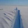 От Антарктиды скоро отколется гигантский айсберг