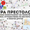 «Игра престолов»: строим инфографику об убийствах, сексе, путешествиях по Вестеросу и многое другое