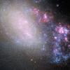 «Хаббл» заснял необычную, «двуликую» галактику
