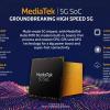 Самая передовая мобильная платформа теперь не у Qualcomm, а у Mediatek. Представлена MediaTek 5G SoC со встроенным модемом Helio M70