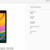 Опубликованы характеристики бюджетного планшета Samsung Galaxy Tab A 8.0 (2019)