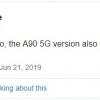 5G-смартфону среднего класса Samsung Galaxy A90 предрекли переименование и оснащение 45-ваттной зарядкой